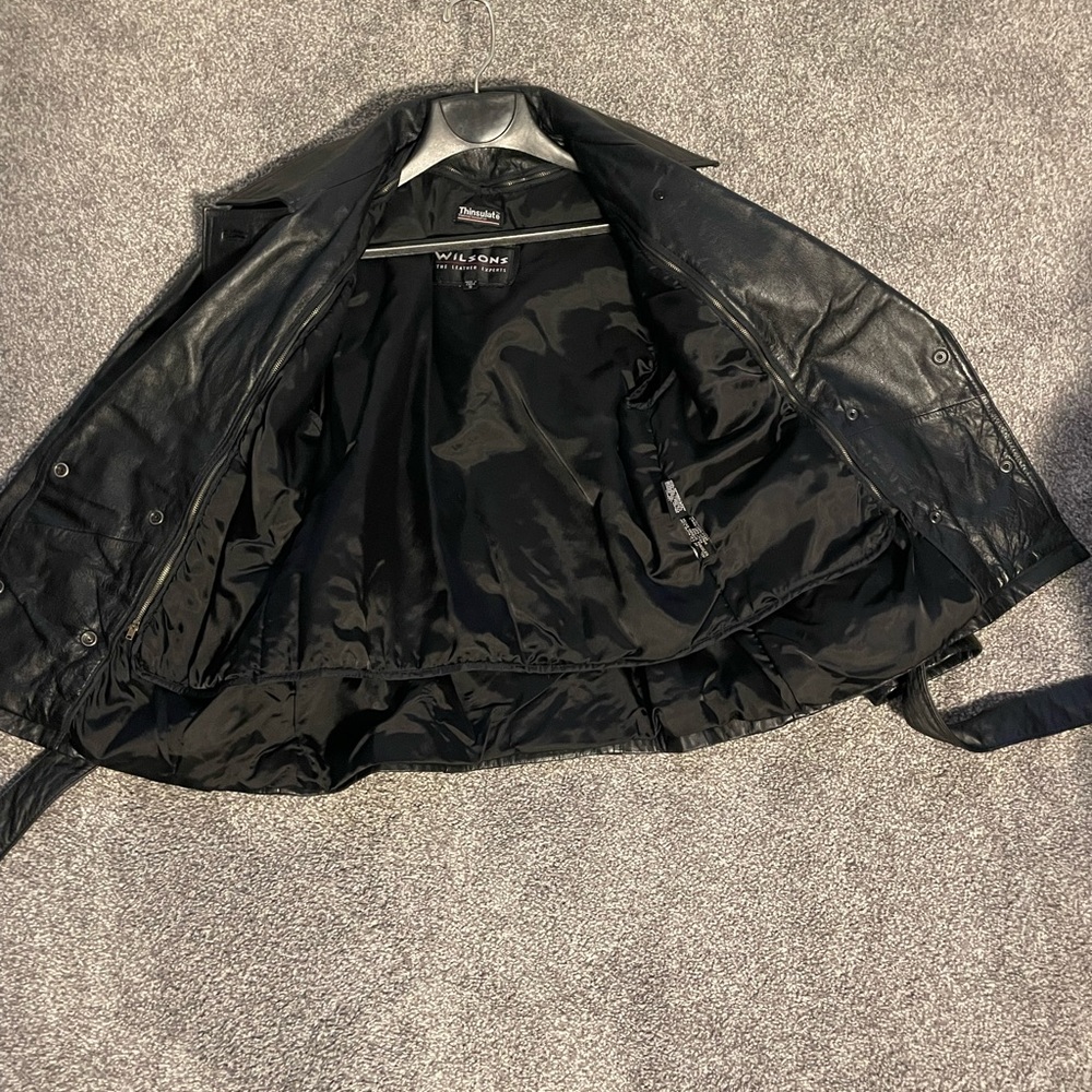 Vintage 90s Wilson Leather Jacket - Picture 4 of 6